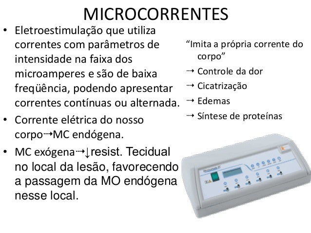 eletroterapia em fisioterapia dermato-funcional